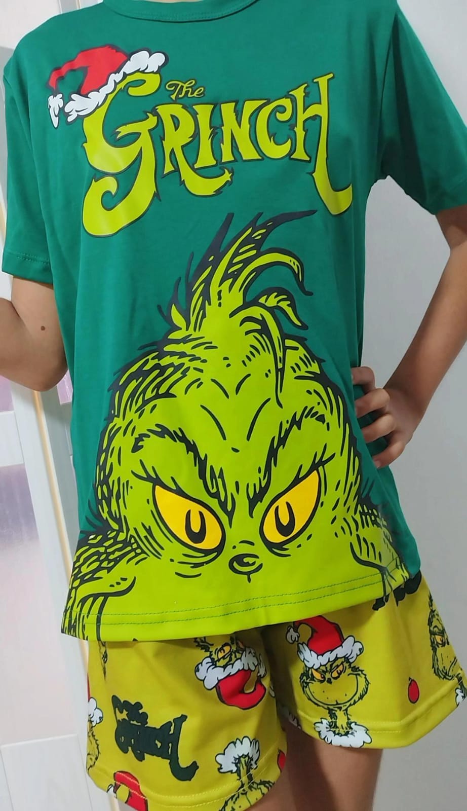 PIJAMA EL GRINCH