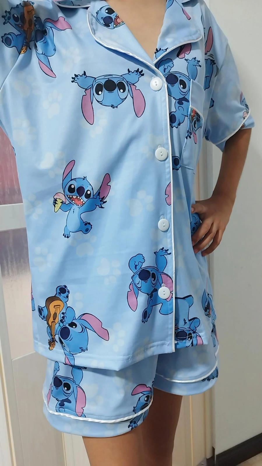 Pijama camisera Stich