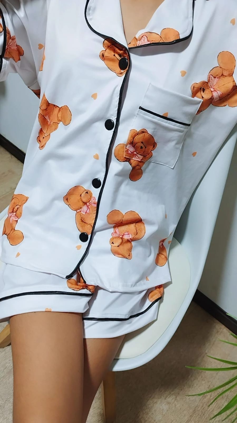 PIJAMA CAMISERA OSITA