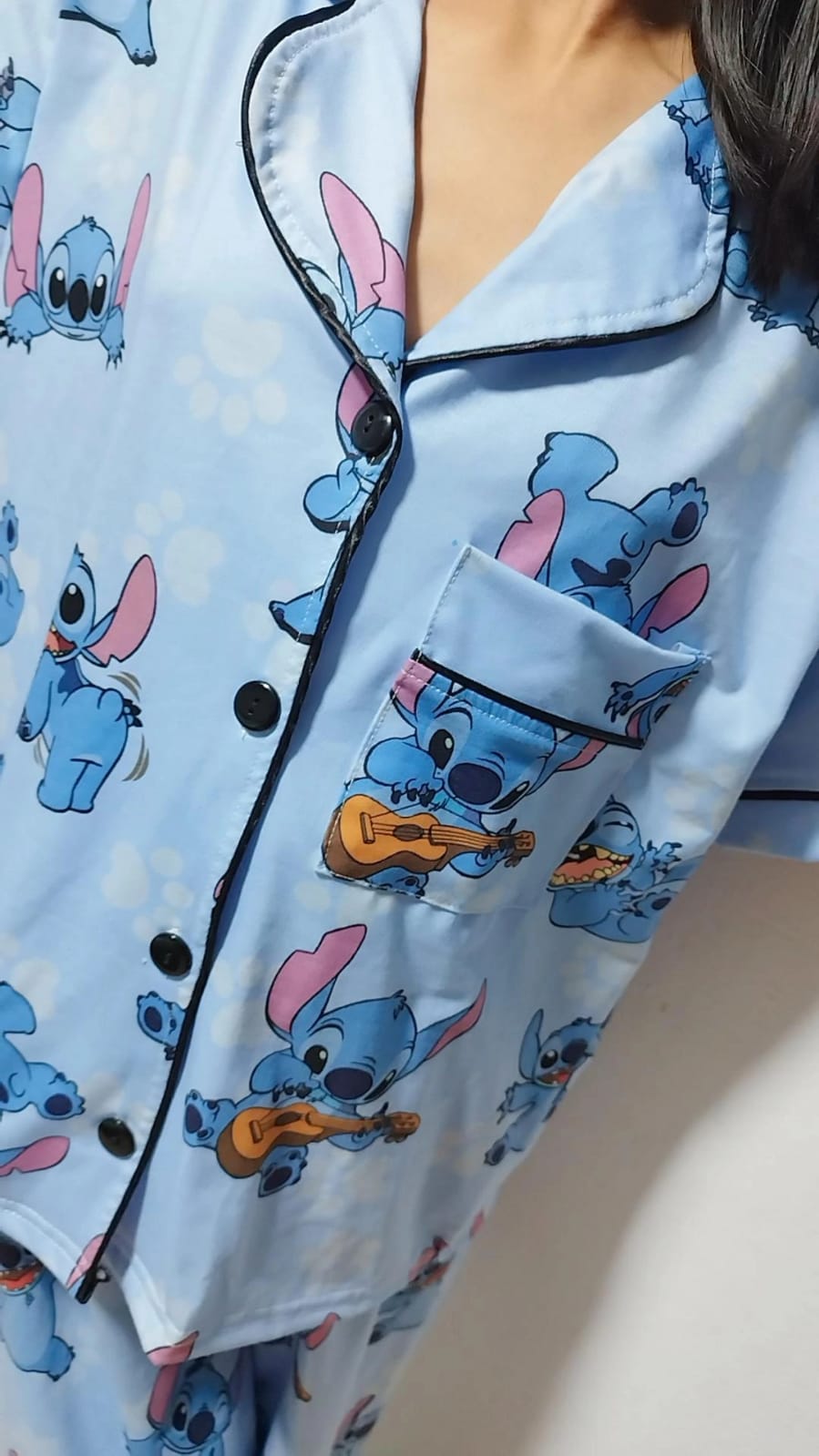 Pijama camisera Stitch