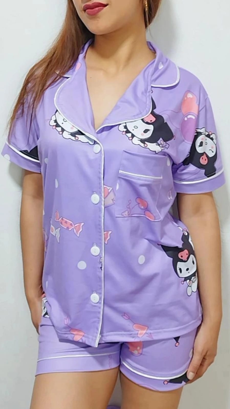 PIJAMA CAMISERA KUROMI