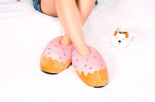 Pantufla Donut ૮₍ ˃ ⤙ ˂ ₎ა