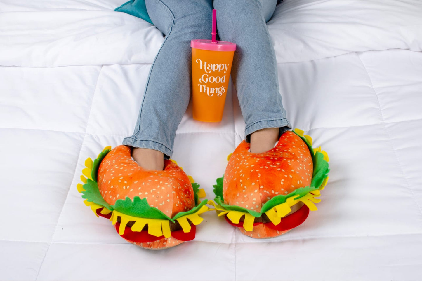 Pantufla Hamburguesa