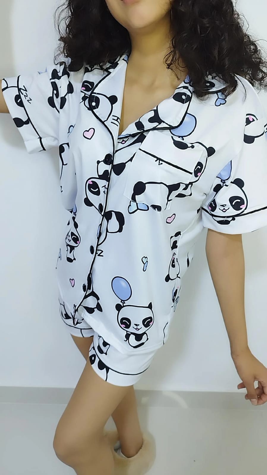 Pijama camisera osito panda (Copia)