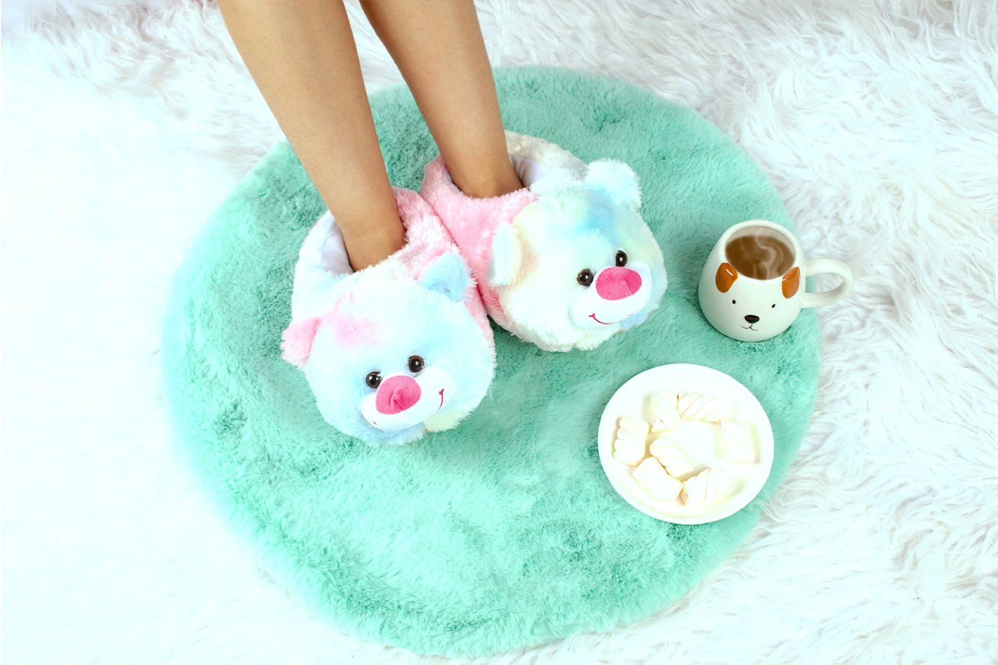 Pantufla Oso Colorido 🧸 ༘*.ﾟ