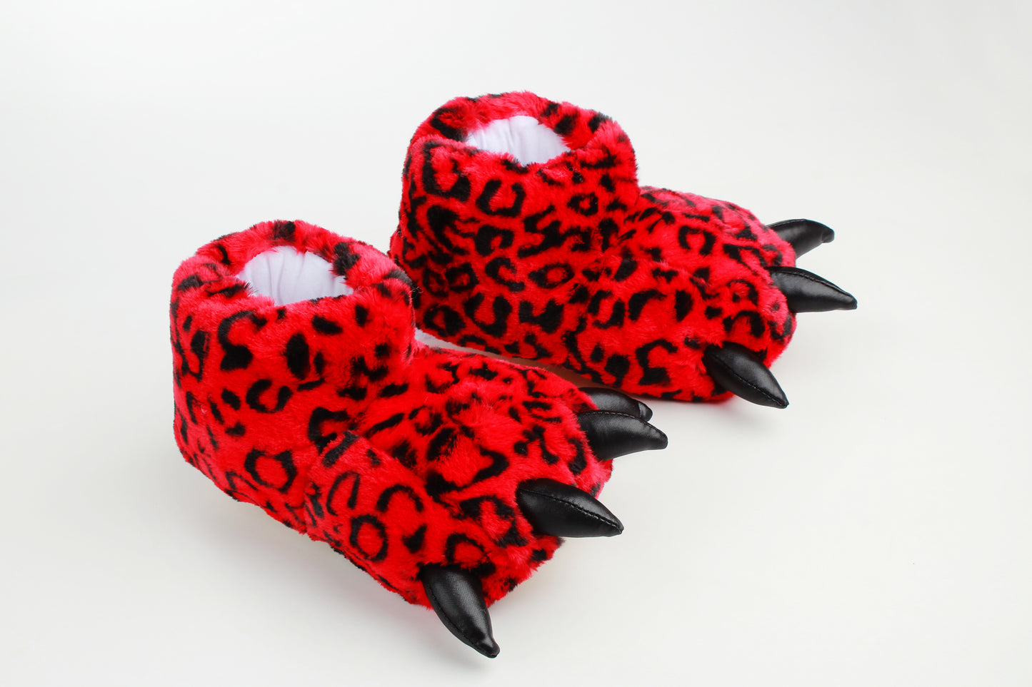 Pantufla Garras Print Rojo